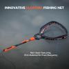 imageKastKing Titanet Fishing Net Durable Aluminum Handle NonSlip Hivis Grip Compact Storage Bag ampamp Lanyard Ideal for Kayak ampamp Wading Fishing Two Net OptionsPvc Net  32 Total Length Fixed Handle