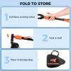 imageKastKing Titanet Fishing Net Durable Aluminum Handle NonSlip Hivis Grip Compact Storage Bag ampamp Lanyard Ideal for Kayak ampamp Wading Fishing Two Net OptionsPvc Net  32 Total Length Fixed Handle