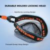 imageKastKing Titanet Fishing Net Durable Aluminum Handle NonSlip Hivis Grip Compact Storage Bag ampamp Lanyard Ideal for Kayak ampamp Wading Fishing Two Net OptionsPvc Net  32 Total Length Fixed Handle