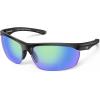 imageKastKing Tugaloo SemiRimless Bifocal Polarized Reader Sunglasses Bifocal x15 x20 x25 Magnifications UV ProtectionMatte Black Frame  Chartreuse Mirror