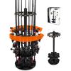 imageKastKing V16 Fishing Rod Rack With Rotating Base Fishing Pole Rack Holds Up to 16 Fishing Rods or Combos Lightweight and Durable ABS Construction SpaceSaving Fishing Rod Holders for GarageV16 wRotaing Base