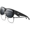A.matte Black Frame  Smoke Mirror