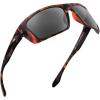 imageKastKing Huzzah Polarized Sport Sunglasses for Men and Women Ideal for Driving Fishing Cycling and RunningUV ProtectionFrame Matte Demi  Lens Smoke