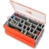 imageKastKing HyperSeal Waterproof Tackle Box 3700 Deep Tackle Trays Fishing Tackle Box Organizer With Exterior Stickers Fishing Gear ampamp Fishing Accessories Storage37002 pack with compartment
