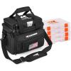 imageKastKing Karryall Fishing Tackle Bags with 4  3600 Tackle Trays  Saltwater ampamp Freshwater Fishing Gear StorageBlack