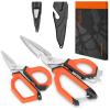 imageKastKing Paradox 45Inch Fishing Scissors Stainless Steel Precision Fishing Line Cutters With NonSlip Grip Protective Sheath and Neck Lanyard Small Scissors for Braided Fishing LineD 6 Braid Scissors  9 Bait Shears