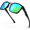 imageKastKing Pecos Bifocal Polarized Sunglasses BiFocal x15 x20 x25 Magnifications Sport Reader Sunglasses UV ProtectionMatte Black Frame  Brown Lens