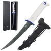 imageKastKing Spartacus Fillet Knife Razor Sharp 8Cr14 StainlessSteel Blade Boning and Food Prep Knives DurableComfortable Handles Protective Sheath Perfect for Fresh or SaltwaterD 9 Serrated Fillet Knife