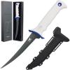 imageKastKing Spartacus Fillet Knife Razor Sharp 8Cr14 StainlessSteel Blade Boning and Food Prep Knives DurableComfortable Handles Protective Sheath Perfect for Fresh or SaltwaterA 7 Fillet Knife
