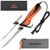 imageKastKing Speed Demon 110v Electric Fillet Knife Precision Cut with High Torque Motor ETL Certified Safety Balanced Lightweight Handle 2 Sets of Stainlesssteel Blades7  9 Fillet Knife
