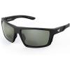 imageKastKing Waccamaw Polarized Bifocal Sunglasses x15 x20 x25 Magnifications Wrap Around Sport Reader Sunglasses for MenGloss Black Frame  Smoke Lens