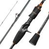 imageKastKing Zephyr Spin and Bait Finesse Fishing Rod Lightweight Casting ampamp Spinning Rods IM6 Graphite Blanks Cast Lure Down to 164oz Zirconia Ring Split Reel Seat EVA Handle Alignment MarkerBait Finesse63 Ul Fast 2pcs
