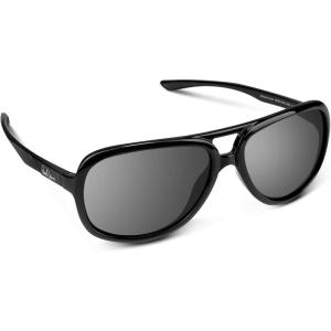 imageKastKing Bill Dance Polarized Sport Fishing Sunglasses for Men and Women Ideal for Driving Cycling and RunningUV ProtectionFrame Black  Lens Smoke