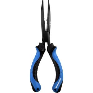 imageKastKing Intimidator Fishing Pliers Corrosion Resistant Polymer Coated Fishing Tools Tungsten Carbide Cutters Saltwater Resistant Fishing GearE7 Bent Nose