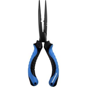 imageKastKing Intimidator Fishing Pliers Corrosion Resistant Polymer Coated Fishing Tools Tungsten Carbide Cutters Saltwater Resistant Fishing GearF9 Straight Nose