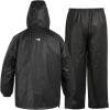 imageKastKing AquaLite Waterproof Rain Suit for Men and Women Loose Fit Lightweight Durable Outdoor Gear for Fishing HikingBlack