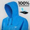 imageKastKing AquaLite Waterproof Rain Suit for Men and Women Loose Fit Lightweight Durable Outdoor Gear for Fishing HikingBlue