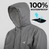 imageKastKing AquaLite Waterproof Rain Suit for Men and Women Loose Fit Lightweight Durable Outdoor Gear for Fishing HikingGrey