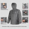 imageKastKing AquaLite Waterproof Rain Suit for Men and Women Loose Fit Lightweight Durable Outdoor Gear for Fishing HikingGrey