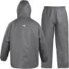 imageKastKing AquaLite Waterproof Rain Suit for Men and Women Loose Fit Lightweight Durable Outdoor Gear for Fishing HikingGrey
