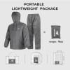 imageKastKing AquaLite Waterproof Rain Suit for Men and Women Loose Fit Lightweight Durable Outdoor Gear for Fishing HikingGrey