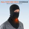 imageKastKing ClimaGuard BalaclavaWinter Face Mask for Men with Adjustable Nose Clip for SkiingSnowmobilingIce FishingA Black