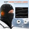 imageKastKing ClimaGuard BalaclavaWinter Face Mask for Men with Adjustable Nose Clip for SkiingSnowmobilingIce FishingA Black