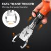 imageKastKing Paradox 11quot Stainless Steel Lip Grip with Integrated Scale CorrosionResistant NonSlip Handle Swivel Jaws 32lbs Scale Design Durable Fishing Tool for Safe Easy Catch ampamp ReleaseB 11 Pistol Lip Grip