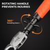 imageKastKing Paradox 11quot Stainless Steel Lip Grip with Integrated Scale CorrosionResistant NonSlip Handle Swivel Jaws 32lbs Scale Design Durable Fishing Tool for Safe Easy Catch ampamp ReleaseC 11 Lip Grip with Scale