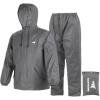 imageKastKing AquaLite Waterproof Rain Suit for Men and Women Loose Fit Lightweight Durable Outdoor Gear for Fishing HikingGrey