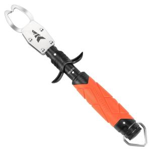imageKastKing Paradox 11quot Stainless Steel Lip Grip with Integrated Scale CorrosionResistant NonSlip Handle Swivel Jaws 32lbs Scale Design Durable Fishing Tool for Safe Easy Catch ampamp ReleaseC 11 Lip Grip with Scale