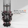 imageKastKing V16 Fishing Rod Rack  Fishing Pole Rack Holds Up to 16 Fishing Rods or Combos Lightweight and Durable ABS Construction SpaceSaving Fishing Rod Holders for GarageV16