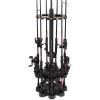 imageKastKing V16 Fishing Rod Rack  Fishing Pole Rack Holds Up to 16 Fishing Rods or Combos Lightweight and Durable ABS Construction SpaceSaving Fishing Rod Holders for GarageV16