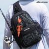 imageKastKing Karryall Sling Tackle BagFishing Sling PackFishing Backpack With Rod HolderMOLLE SystemSoft Bait ampamp Gear StorageB Black Camo