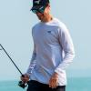 imageKastKing UPF 50 Fishing Shirts for Men Long Sleeve Fishing Hiking Shirt Breathable Moisture Wicking Sun Shirts for MenMgraybass