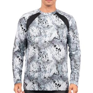 imageKastKing UPF 50 Fishing Shirts for Men Long Sleeve Fishing Hiking Shirt Breathable Moisture Wicking Sun Shirts for MenHprym1silver Mist