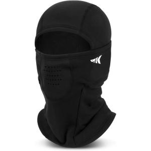 imageKastKing Winter Mountain Mist Balaclava Face Mask for Men ampamp WomenIdeal Cold Weather Gear for Ice FishingSnowmobilingSkiingBlack