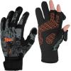 imageKastKing Mountain Mist Cold Winter Weather Fishing Gloves for Men and Women  Ideal for Ice Fishing Photography or HuntingBlackout