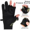 imageKastKing Mountain Mist Cold Winter Weather Fishing Gloves for Men and Women  Ideal for Ice Fishing Photography or HuntingWoodland