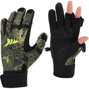 imageKastKing Mountain Mist Cold Winter Weather Fishing Gloves for Men and Women  Ideal for Ice Fishing Photography or HuntingWoodland
