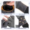 imageKastKing Bully Wooly Convertible Mittens  Premium Wool Fingerless Fishing Gloves with Magnetic FlipTop Fleece Lining NonSlip Grip ExtraLong Cuff 4Way Stretch Cold Weather Winter GearHeather Black