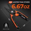 imageKastKing AeroVice 75 Fishing Pliers 420 Stainless Steel UniBody Construction Lightweight ampamp CorrosionResistant MultiFunction Jaws Braid Cutters Sheath Lanyard ampamp Carabiner75 Split Ring Nose