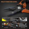 imageKastKing AeroVice 75 Fishing Pliers 420 Stainless Steel UniBody Construction Lightweight ampamp CorrosionResistant MultiFunction Jaws Braid Cutters Sheath Lanyard ampamp Carabiner75 Split Ring Nose