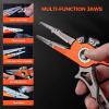 imageKastKing AlumaStream 75quot Aluminum Fishing Pliers Crossover Pliers Wacky ampamp Neko Rig Pliers With ORing Storage Fishing Gear Fishing Gifts for Men CorrosionResistant Saltwater ampamp Freshwater PliersB75 Aluminum Pliers  Wacky  Neko Rig Pliers