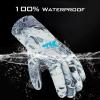 imageKastKing IceRiver Fishing Gloves 100 Waterproof Gloves for Men amp Women Cold Weather Fishing amp Outdoor Sports Ideal for Ice Fishing amp Winter ActivitiesPrym1 Silver Mist