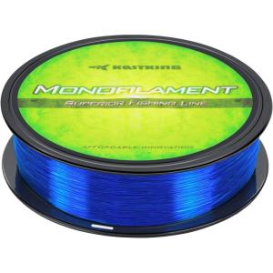 imageKastKing Worlds Premium Monofilament Fishing Line  Paralleled Roll Track  Strong and Abrasion Resistant Mono Line  Superior Nylon Material Fishing Line  2015 ICAST Award Winning ManufacturerBChrome Blue