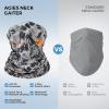 imageKastKing Agies Neck Gaiter Fishing Face Mask UV Sun Protection Breathable Cooling QuickDry Neck Gaiters for Men amp WomenB X Camogray