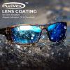 imageKastKing Gauley Polarized Sunglasses With PuriVex Protective Lens CoatingUV 400 and Wrap Design Sport Fishing SunglassesJ Dark Brown Texture Frame  Blue Ocean