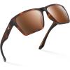 J: Matte Demi Frame  Brown