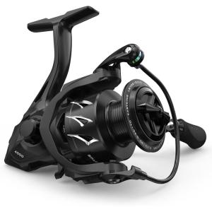 imageKastKing Spartacus II Plus Spinning Reel  IPX5 Waterproof FreshwaterSaltwater Fishing Reel 22LB Drag 521 Gear Ratio 71 Stainless Steel Bearings Instant AntiReverse Anodized Aluminum Spool4000